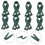 8Pcs Tree Staking Straps with Grommets, Adjustable Nylon Tree Support Straps for Newly Planted Saplings 3