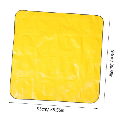Waterproof Gardening Tool Mat for Soil Changing and Mess Control, Easy Clean Foldable Design, Light Green 1