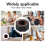 Octagon Desk Timer Cube 1-90min G Sensor 5.8x5.8x2.8cm Black 5