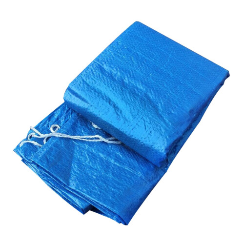 Inflatable Pool Cover Rainproof Round Above Ground Design with Easy Fold Storage and Durable Use