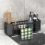 Kitchen Sink Organizer Rack - Plastic Self-Draining Shelf for Soap 3