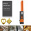 Handheld Metal Detector with LED Flashlight, Accurate Pinpointer for Gold and Coins, Black Compact Design 2