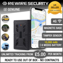 Magnetic GPS Tracker Long Battery Car Van APP UK