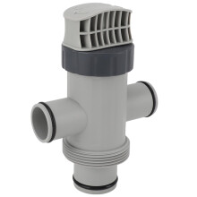 Pool Plunger Valve 11872 Dual Split Hose Connector Replacement for Intex, Easy Installation LeakReducing Seal