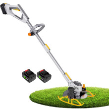 Cordless Weed Wacker 3 in 1 Grass Trimmer and Edger with Dual Lithium Batteries for Garden Lawn