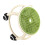 Plastic Rolling Low Stool - High Capacity Green 15