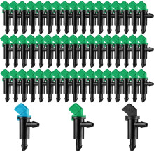 20Pcs Drip Irrigation Emitters 4L Adjustable Garden Drippers for Trees and Shrubs Precise Water Control