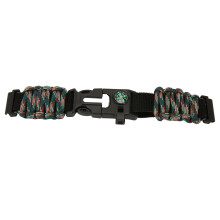 6-in-1 Paracord Watch Band 22mm Ocean Camouflage