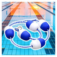 Pool Safety Rope with Floats 14ft, Swimming Pool Divider Rope for Home and Commercial Pools, Easy Installation