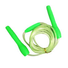 Glow in The Dark Adjustable Jump Rope for Kids & Adults Green Durable Material