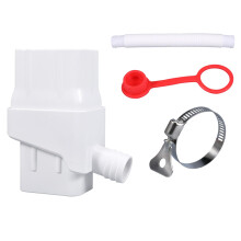 Rainwater Diverter Downspout Splitter for Rain Barrels Dual Outlet with Automatic Overflow
