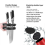 Universal Knife Holder,for Protecting Blade Space Saver(Red) 5