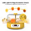 Automatic Egg Incubator 6 Eggs with Easy Temperature Control, Compact Design for Hatching Chicken Quail Duck Eggs 4