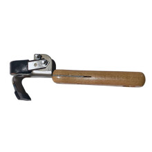 Bark Removal Tool with Ergonomic Non Slip Grip, Durable Iron Log Peeler for Woodworking