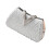 Stylish Oval Handbag Evening Bag with Rhinestones-Silver 1