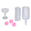 Pong Drinking Game - 12 Clear Plastic Glasses 12oz 1