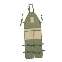 Work Apron for Gardening and Pottery, SplitLeg Freedom, WaterResistant with Multi Pockets and QuickRelease Buckle
