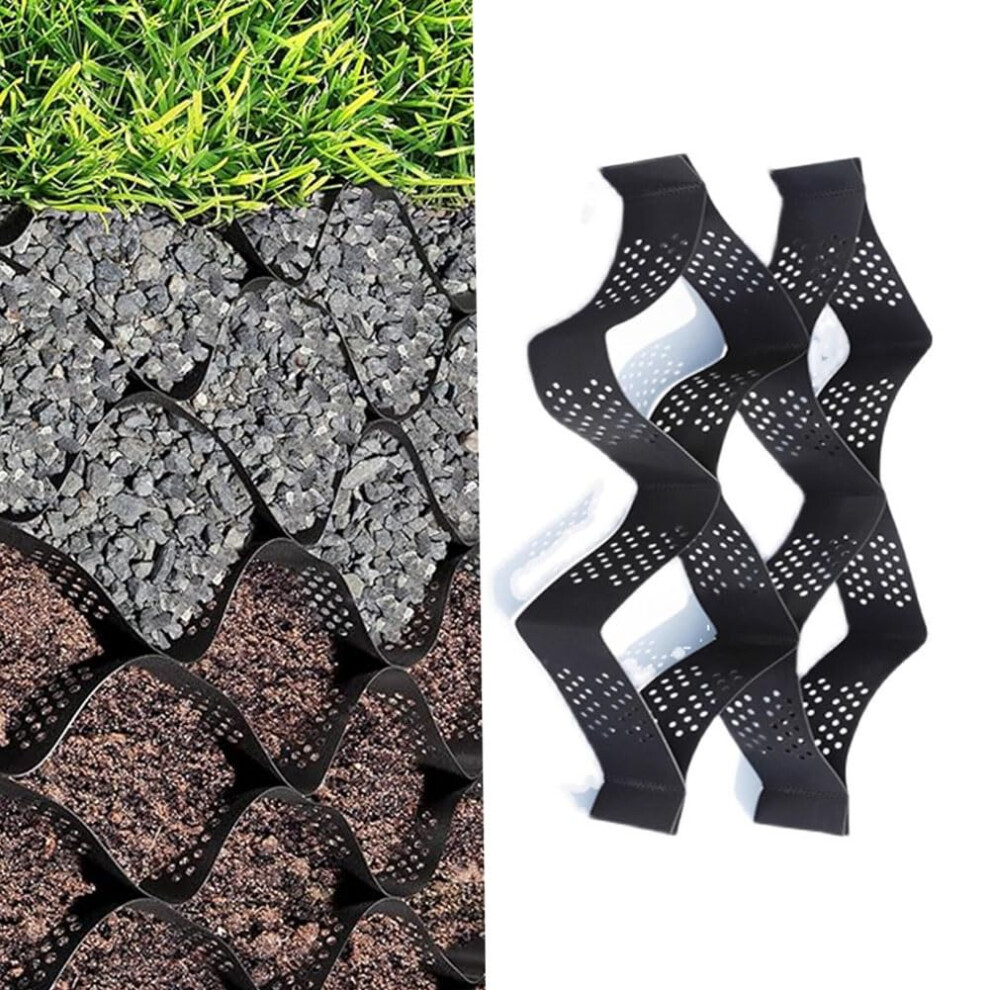 Hdpe Geocell Ground Grid 1X1m Gravel Stabilizer For Driveway Garden And Slope Reinforcement 9330225268246