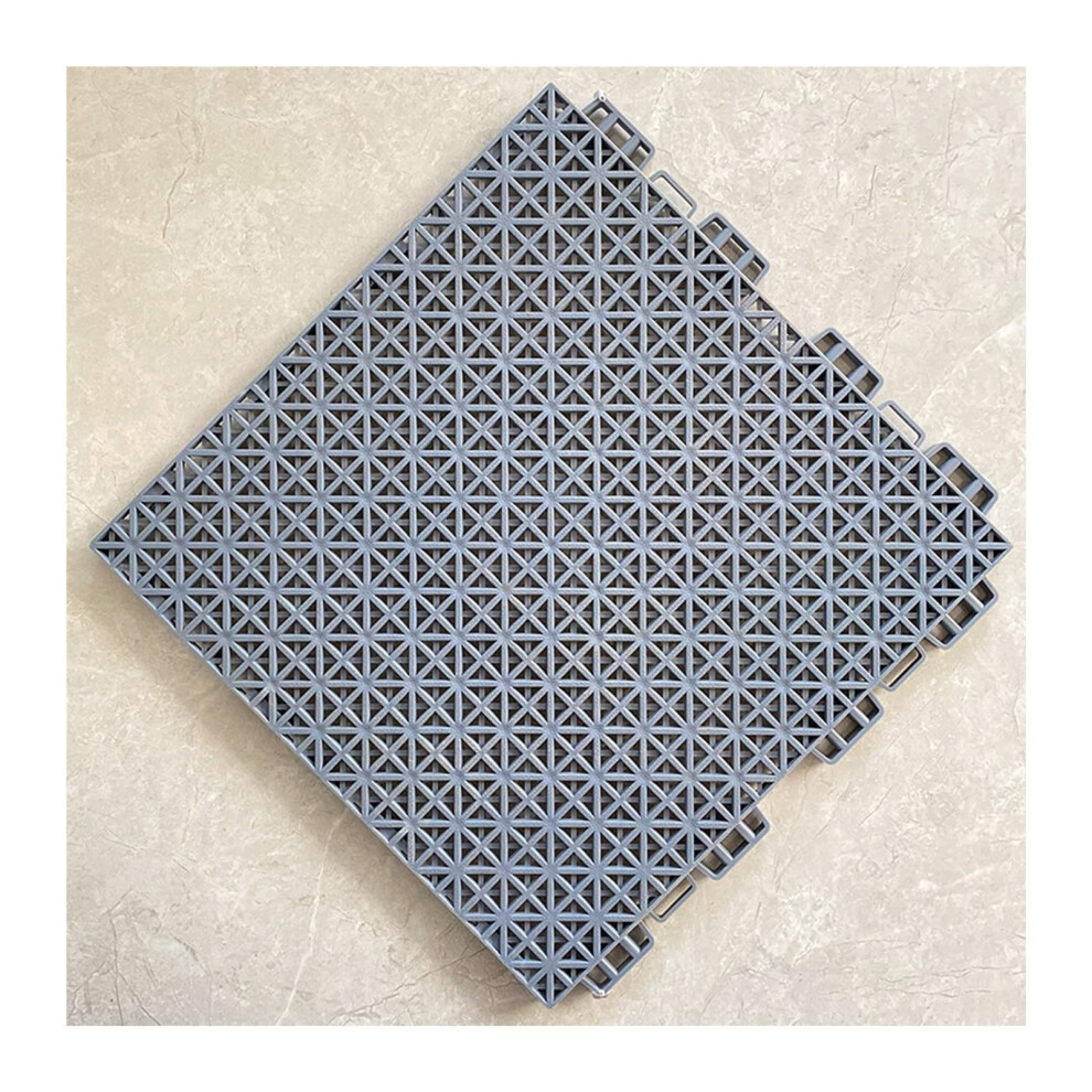 Interlocking Drainage Tiles 25X25cm 28Pcs Nonslip Waterproof Outdoor Floor Tiles For Pool Shower Patio 9073542935391