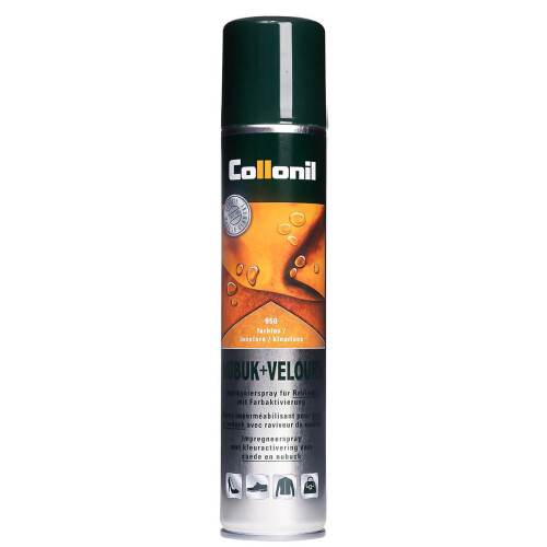 Collonil Nubuck + Velour 200 ml skoimprægnering mørkegrå 1