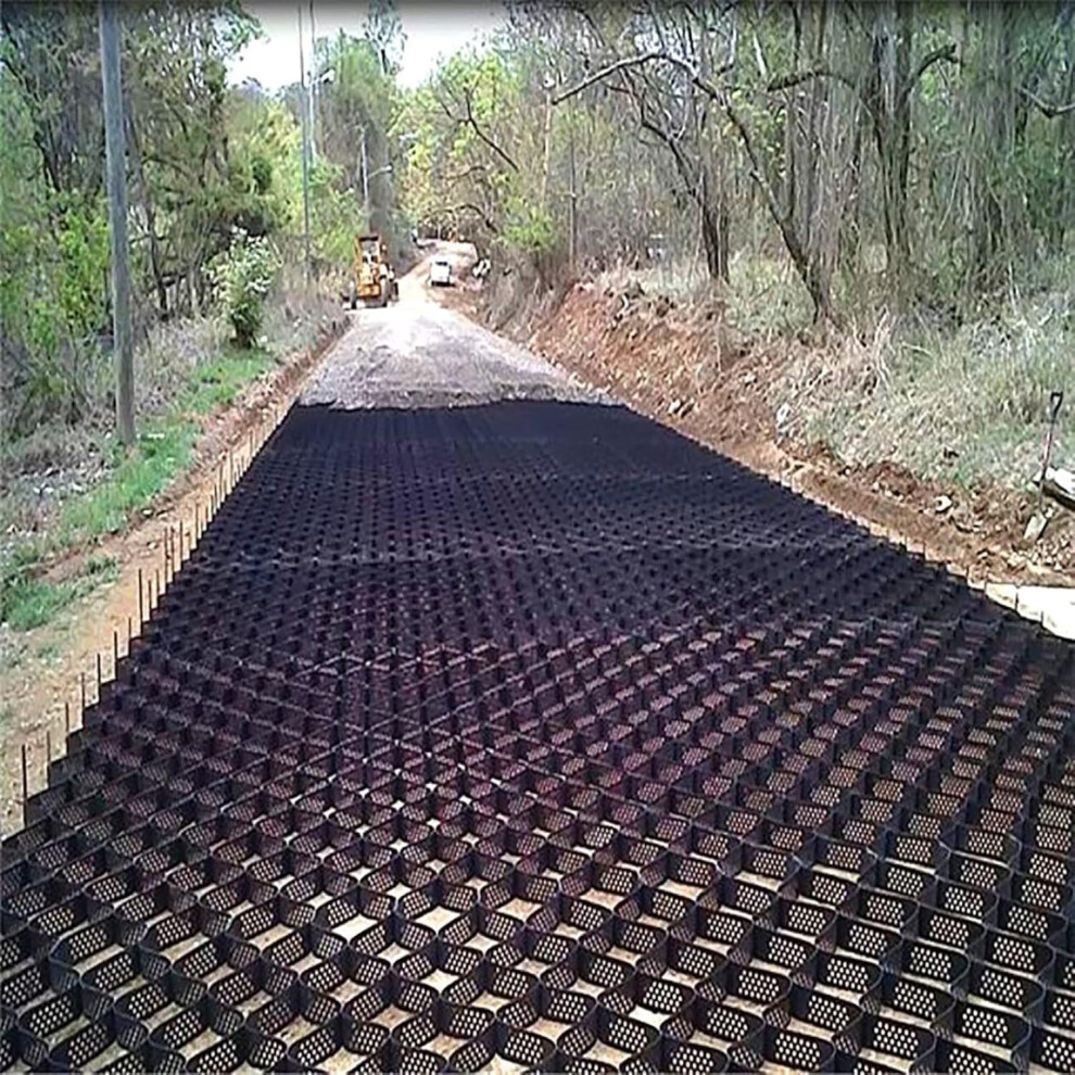 Gravel Ground Grid 2' Thick Hdpe Geocell Ground Reinforcement For Driveways And Garden Paths 9351714415057