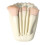 Shell Travel Makeup Brush Set - 5 Sizes Mini White 16