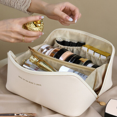 Portable Cosmetic Bag, Large Capacity Travel 2