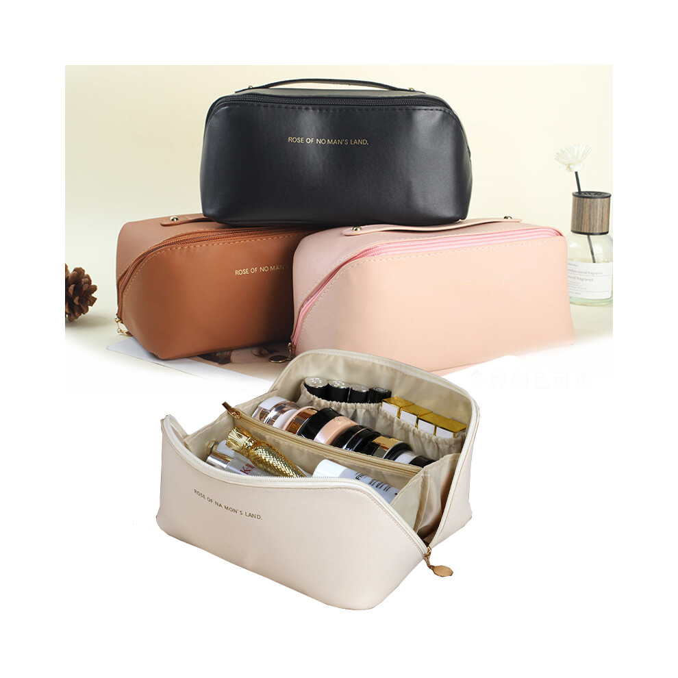 Jienaqin Portable Cosmetic Bag, Large Capacity Travel