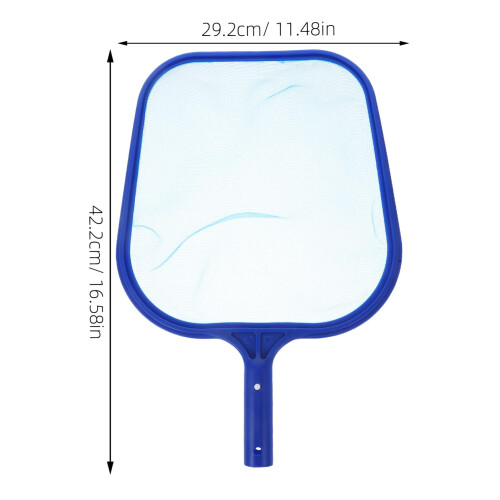 Pool Leaf Skimmer Net Heavy Duty Mesh Lightweight Design for Fast Debris Removal and Versatile Pool Use 1