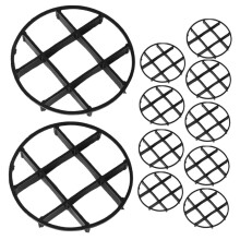 10pcs Plastic Plant Pot Feet Outdoor Plant Riser Holders with Enhanced Airflow and Surface Protection