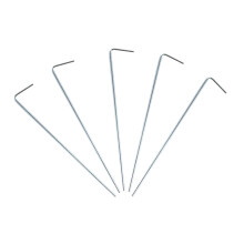 40pcs Heavy Duty Tent Stakes for Camping, Galvanized Metal Pegs with  Load Capacity