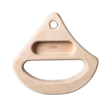 Wooden Climbing Hangboard for Finger Strength Training, Multi Grip Options, Home Doorway Use