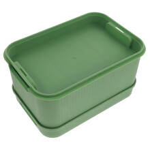 Reusable Plastic Seed Starter Tray for Indoor Gardening and Greenhouse Vegetable Nursery