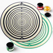 16 cm Lakhovsky Oscillator Antenne Schijf Decoratie Huiswerk Uniek Creatief MWO Idee Verguld Energieschijf Zwart
