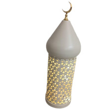 Decoratieve Metalen Kaarsenlamp - Exquisite Theelichthouder voor Huis- en Evenementdecoratie S