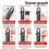 ANENG Digital Clamp Meter /AC Current 6000 Counts 400A Amp Multimeter Large Color Screen Voltage Tester Black 6