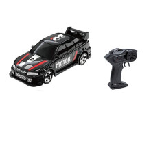 2.4GHz Remote Control Drift Car 1:64 Scale RC Car for Kids Desktop Toy Gift 4WD Racing Model for Indoor Outdoor A