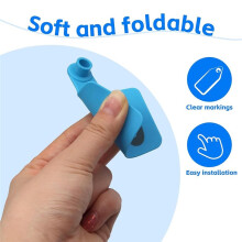 Cattle Ear Tags, Large Plastic Livestock Ear Tags for Sheep Cattle Calf Hog with Number 001-100 Ear Tag