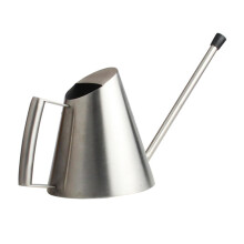Stainless Steel Indoor Watering Can Long Spout for Houseplants Flowers Ergonomic Comfortable Grip