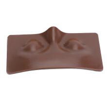 3D Silicone Face Black Skin 17x8.4cm Practice