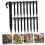 50Pcs Lightweight Plastic Tent Stakes and Pegs for Camping with Easy Pull and Smooth Tip 3