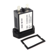Digital Industrial Hour Meter for Generator and Excavator, Accurate Runtime Tracking LCD Display