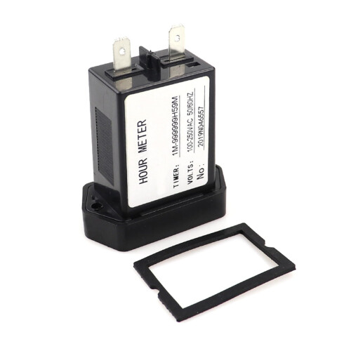 Digital Industrial Hour Meter for Generator and Excavator, Accurate Runtime Tracking LCD Display