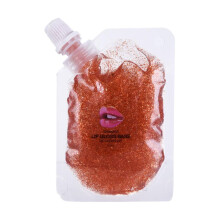 Lip Gloss Base Orange 20ML Colored Glitter Moisturizing Gel for DIY Lip Gloss Making