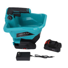 Handheld Power Spreader 4L Cordless Battery Operated Fertilizer and Salt Spreader for Lawn Garden