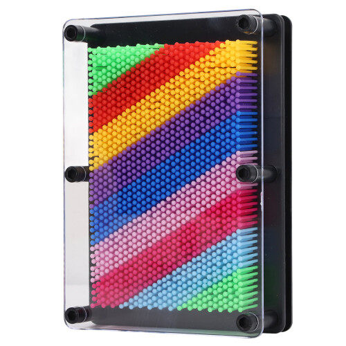 3D Pin Art Toy 327g, 17.5x12.5cm, Black Base
