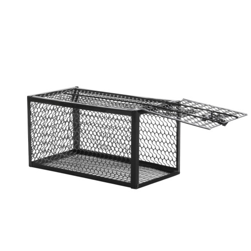 2 Pack Humane Mouse Trap Cage Heavy Duty Iron, Sensitive Trigger 2