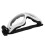 White Frame Ski Goggles PC, Transparent Lenses 15