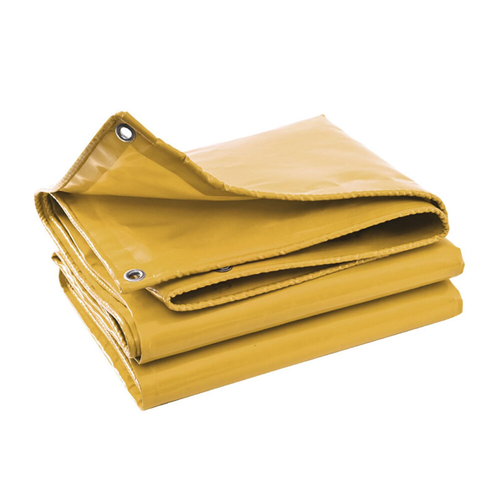Heavy Duty Waterproof Tarp 17.7Mil Pvc Tarpaulin With Grommets Uv Protection For Outdoor Car Camping 5X8m 9771547790044