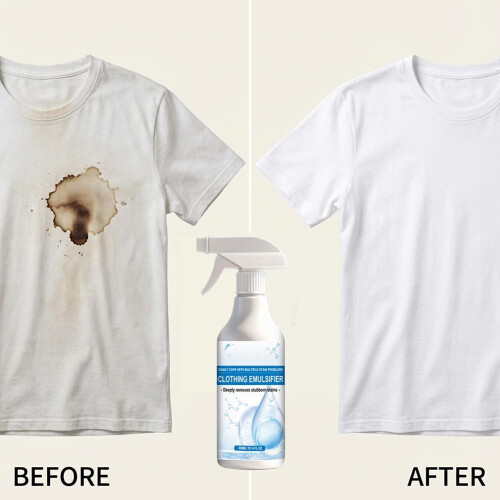 120ml Multi-Purpose Stain Remover Spray, Non-Ionic Emulsifier Detergent, Strong Decontamination 1